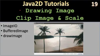 ImageDraw Scale and Clip Image Java2D Tutorial