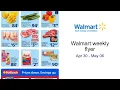 Walmart weekly flyer Apr 30 - May 06