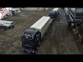 Download Lagu DAKPANELEN RIJDEN \u0026 LOSSEN voor FALK BOUWSYSTEMEN - 2 x VOLVO FH4