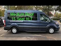 Sold 24 Transit Medium Roof XLT 15 Passenger Van - LOADED