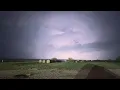 Lightning Show near Bowie TX April 18 2025