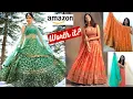 Affordable Amazon Lehenga Choli Haul Online Lehenga Shopping Review