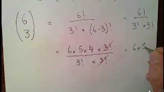 Computing Binomial Coefficients Worked Examples