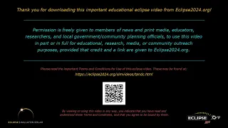 simulations for the 2024 total solar eclipse