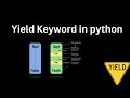 Yield Keywords in Python Boost Your Code s Efficiency Python Programming Tutorial