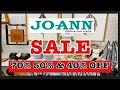 JOANN SHOP WITH ME FALL DECOR CLEARANCE