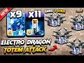 Lagu Th18 ELECTRO DRAGON Attack With TOTEM | Best TH18 Attack Strategy With Electro Dragon (Town Hall 18)