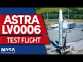 Astra Test Flight Launch Vehicle 0006
