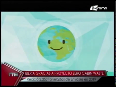 Iberia gracias a proyecto Zero Cabin Waste recicló 2.250 toneladas de envases en 2019