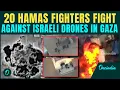 Download Lagu Al-Qassam VS IDF War Footage:20 Hamas Fighters Lured Into Israeli Trap as Drones Blast Group In Gaza