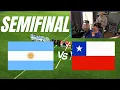 Download Lagu C0ker, Balanza, Tita and Facu react to Argentina vs. Chile, semi-final || World Cup Malaysia