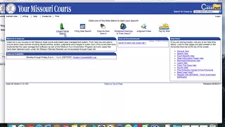 How to use Missouri Casenet