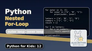 Python Nested For-Loop Python for Kids 12
