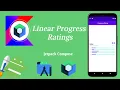 How to Implement Linear Progress Ratings in Jetpack Compose Android Kotlin Make it Easy