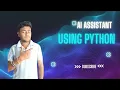 AI Assistant Using Python Jarvis Voice Assistant Project Beginner to Pro