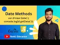 getDate methods in javascript dates in Javascript Javascript Dates