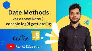 getDate methods in javascript dates in Javascript Javascript Dates