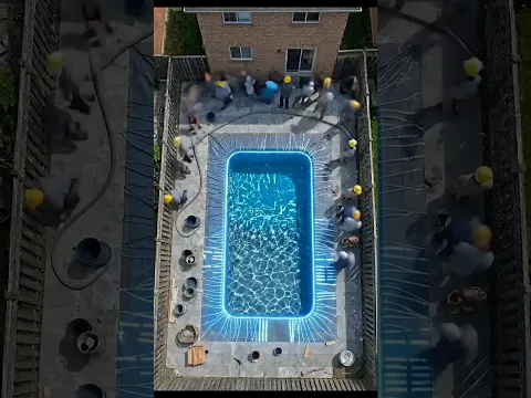 Would You Swim in an iPhone-Shaped Pool?