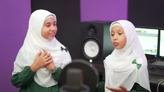 بمدح حبيب الروح    روعه المنشدتين رنا البنداري وحنين البنداري دندنها