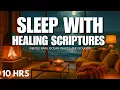 Download Lagu Healing Scriptures with Ocean \u0026 Gentle Rain | Sleep Peacefully in God’s Promises (10 HRS)