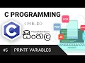 C Programming in Printf Variables