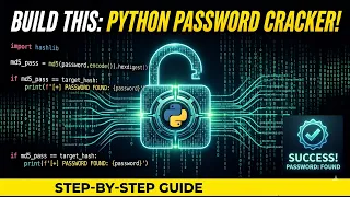 Building a Python Password Cracker Dictionary Attack Tutorial