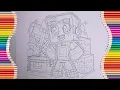 Minecraft Coloring Pages How to Color Minecraft