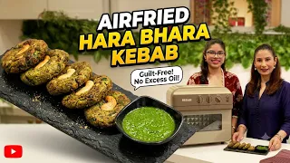 Stop Deep Frying Hara Bhara  Kebabs! Do This Instead For Maximum Crispiness - Meghna's Food Magic