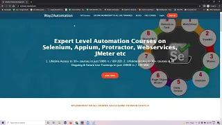 Selenium 4 0 Live training - New Batch April 2022 Day 1