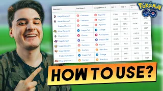 How to find the STRONGEST RAID ATTACKERS in POKEMON GO SPREADSHEET TUTORIAL