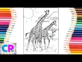 Giraffe Coloring Animals - Savannah feat Philly K NCS Release
