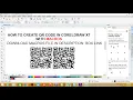 HOW TO CREATE QR CODE IN CORELDRAW X7