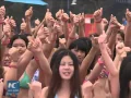 Download Lagu Thousands of bikini-clad women gather at S China water park