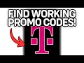NEW FIND WORKING PROMO CODES FOR T MOBILE WORKING 2025