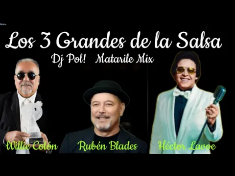 Download MP3 Willie Colón, Rubén Blades \u0026 Héctor Lavoe || Los 3 Grandes de la Salsa