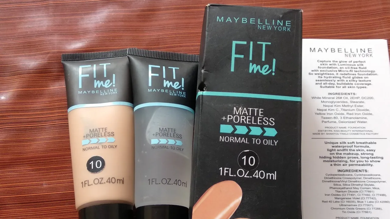 FULL COVERAGE FRIDAY: *DRUGSTORE FOUNDATION* MAYBELLINE FIT ME MATTE + PORELESS FOUNDATION. 