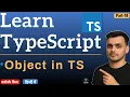 Object Data Types in TypeScript Data Types in TypeScript TypeScript in Hindi Ts in Hindi