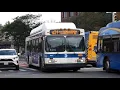 Mainly New Flyer C40LF action on the Q25 Q34 and Q65 Buses in Flushing Jamaica Pre-QBNR