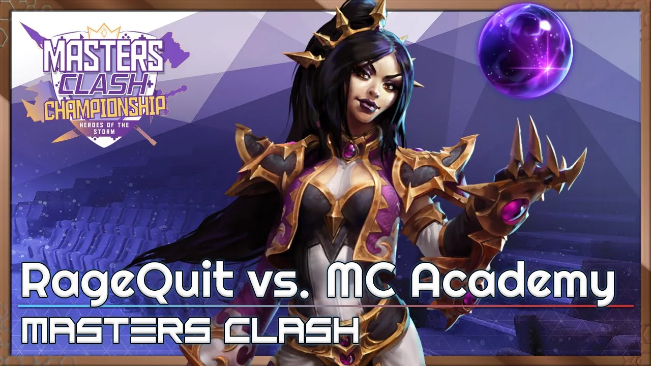 MC Academy vs. RageQuit - Masters Clash Q3 - Heroes of the Storm 2022