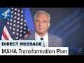 Lagu HHS Announces Transformation to Make America Healthy Again