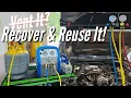 How to Recover Car AC Refrigerant at Home DIY Refrigerant Recovery