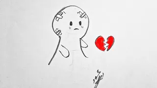 رسم للمبتدئين رسم حزين رسم سهل جدا بالرصاص رسومات تعبيرية 