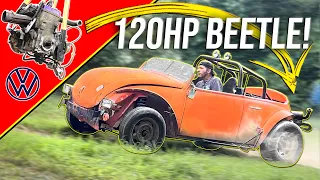 We Installed a 670cc 2 Stroke Engine in Our Volkswagen Dune Buggy!