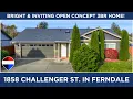 SOLD Bright Inviting Open Concept 3BR Home 1858 Challenger St Ferndale BuyerMax com
