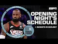 OPENING NIGHT REVEALED OKC 76ers Spurs have something to prove Nuggets declining NBA Today