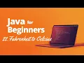 Convert Fahrenheit to Celsius Java Coding Question Beginner Friendly Java for Beginners