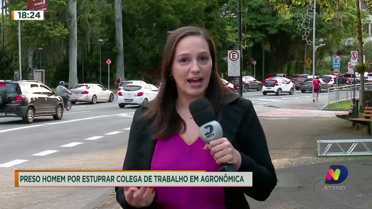 Homem foi preso por estuprar colega de trabalho em Agronômica