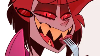 Feeding Time #radioapple #lucifer #alastor #hazbinhotel