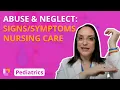 Types and Signs of Abuse and Neglect - Pediatric Nursing