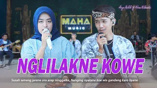 woro widowati ft arya galih nglilakne kowe official music live maha music